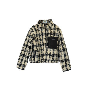 APPARIS Kayla Fleece Jacket - White/Black - S